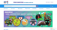 Desktop Screenshot of discountpartysupplies.com