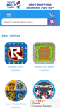 Mobile Screenshot of discountpartysupplies.com